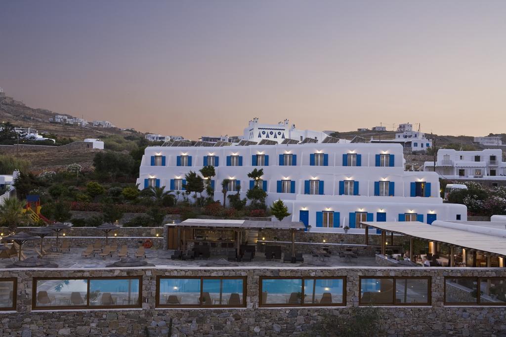 Yiannaki Hotel Ornos  Exterior photo